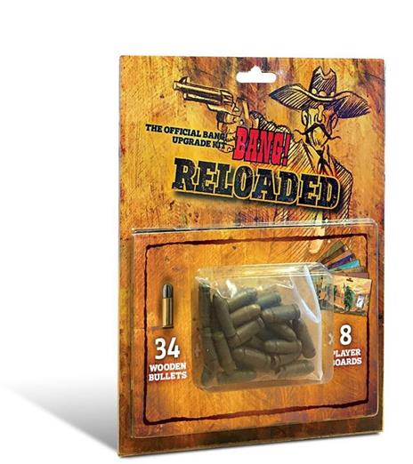 Bang!. Reloaded. Set Plance + Segnalini Di Legno