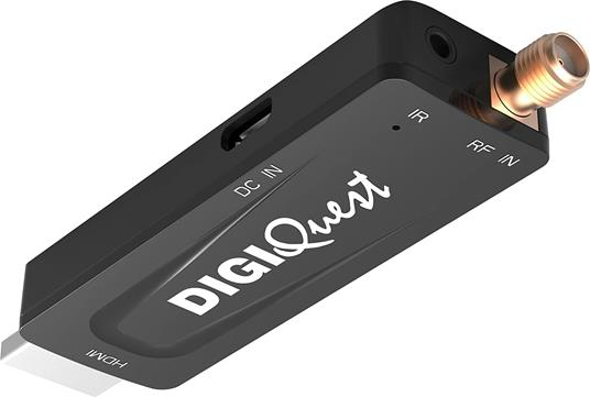 Nero XO Stick Digiquest Digiquest Decoder Digitale Terrestre DVB-T2 