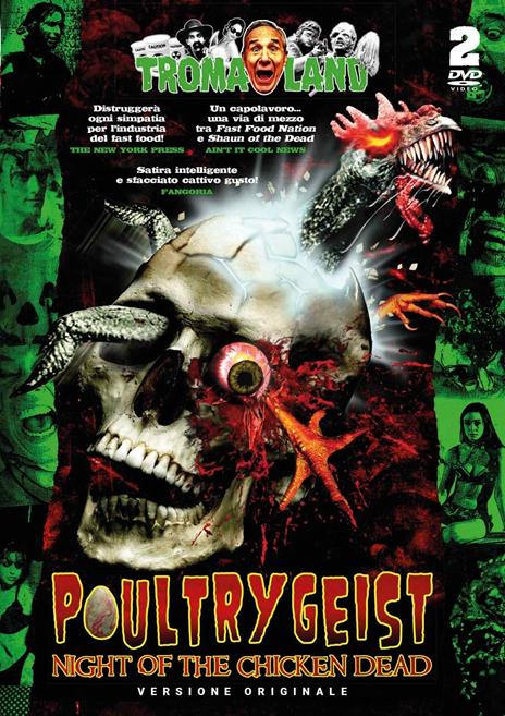 Poultrygeist. Night of the Chicken Dead (2 DVD) di Lloyd Kaufman - DVD