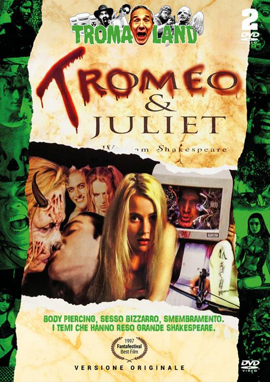 Tromeo & Juliet (2 DVD) di Lloyd Kaufman - DVD