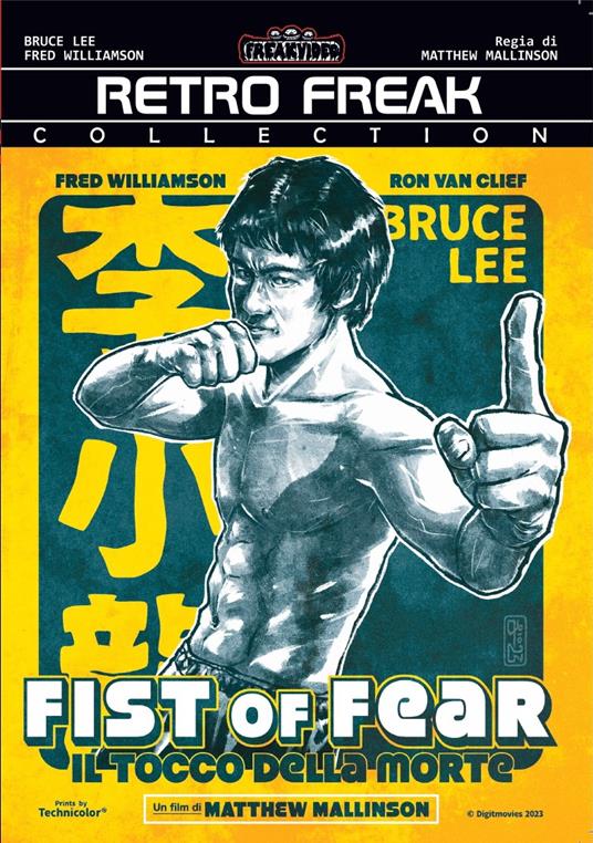 Fist of Fear - Il tocco della morte di Mathew Mallinson - DVD