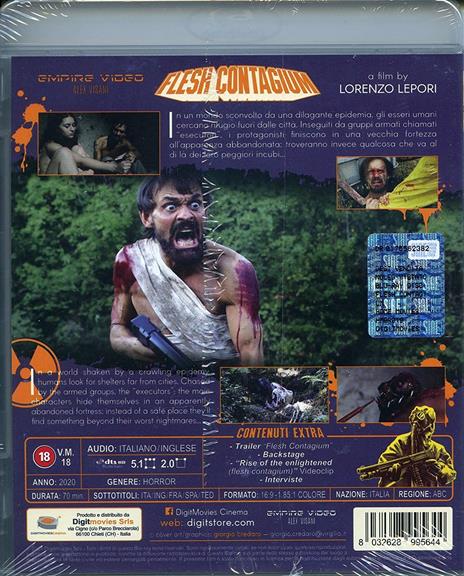 Flesh Contagium (Blu-ray) di Lorenzo Lepori - Blu-ray - 2