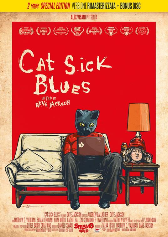Cat Sick Blues. Special Edition (2 DVD) di Dave Jackson - DVD