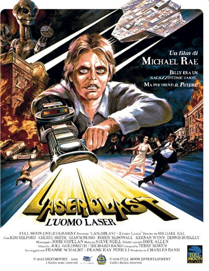 Laserblast. L'Uomo Laser (Blu-ray) di Michael Rae - Blu-ray
