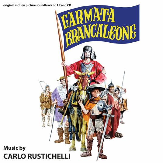 L'armata Brancaleone (Colonna sonora) (Limited Edition) - Vinile LP + CD Audio di Carlo Rustichelli