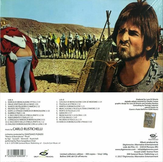 Brancaleone alle Crociate (Colonna sonora) - Vinile LP + CD Audio di Carlo Rustichelli - 2
