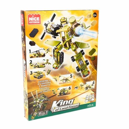 Mattoncini Maxi Robot Army Assemblabile