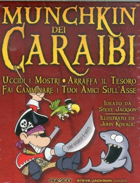 Munchkin dei Caraibi. Gioco da tavolo