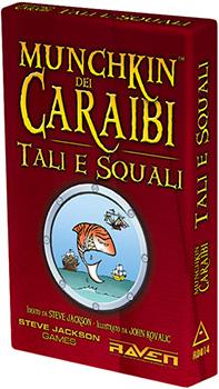 Munchkin Caraibi Tali E Squali. Gioco da tavolo