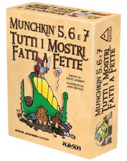 Munchkin 5, 6 E 7 - Tutti I Mostri Fatti. Gioco da tavolo