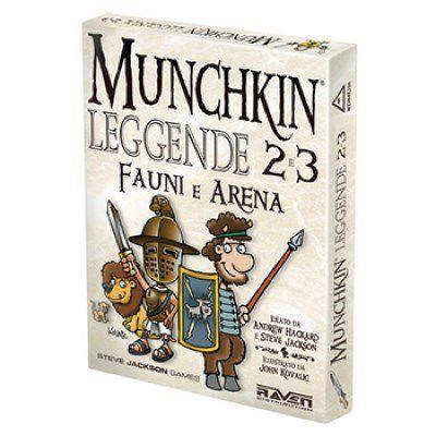 Munchkin Leggende 2 e 3. Fauni e Arena (Espansione per Munchkin Leggende). Gioco da tavolo
