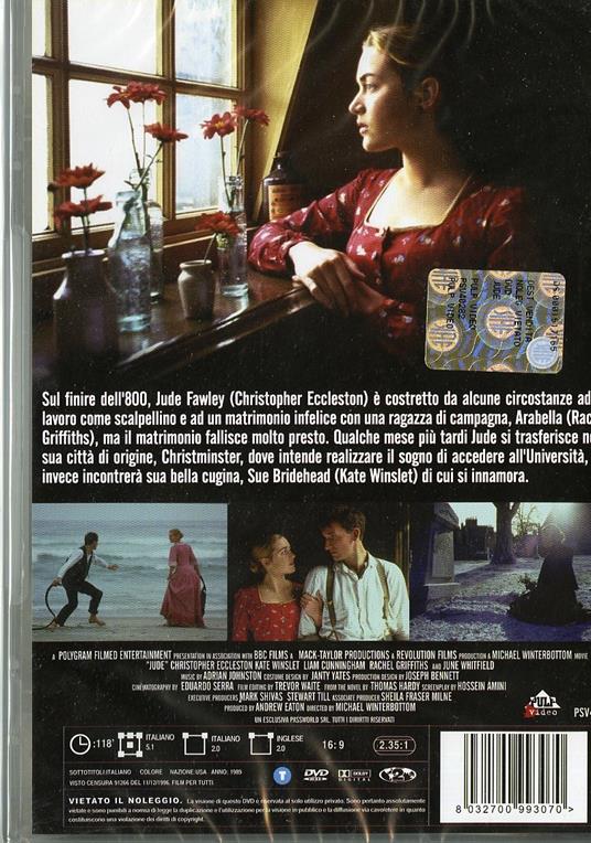 Jude di Michael Winterbottom - DVD - 2