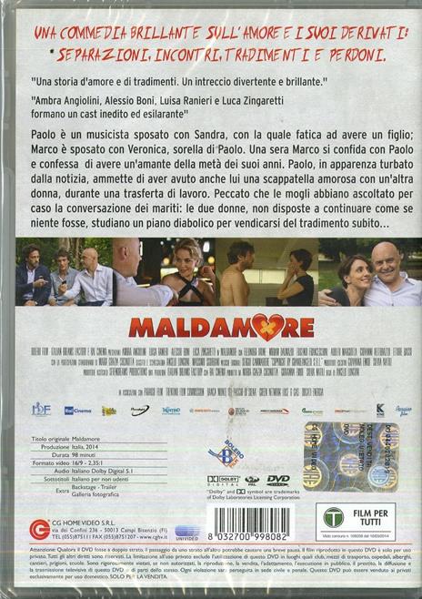 Maldamore di Angelo Longoni - DVD - 2