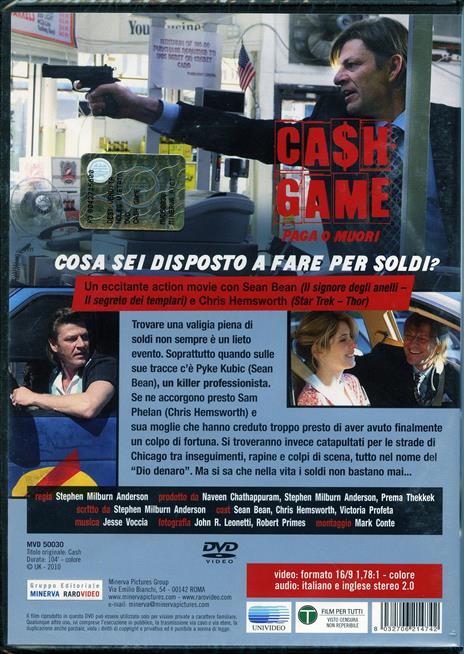 Cash Game. Paga o muori di Stephen Milburn Anderson - DVD - 2