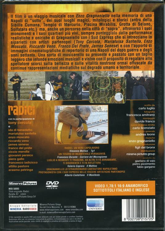 Radici di Carlo Luglio - DVD - 2