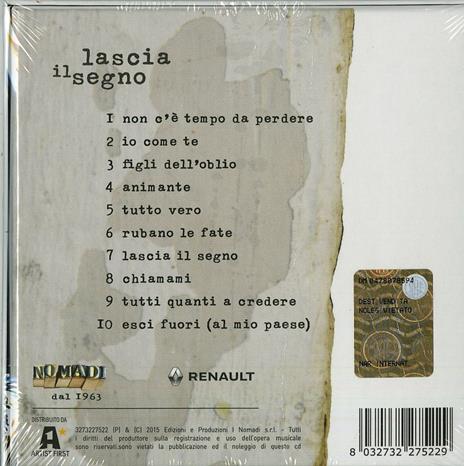 Lascia il segno - CD Audio di I Nomadi - 2