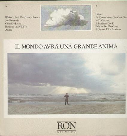 Il Mondo Avrà Una Grande Anima - CD Audio di Ron