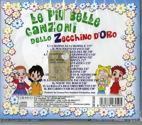 Le Più Belle Canzoni Dello Zecchino D'Oro - CD Audio - 2