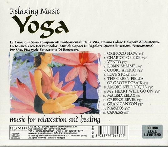Relaxing Music. Yoga - CD Audio - 2