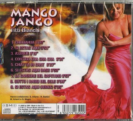 Mango Jango - CD Audio di Titti Bianchi - 2