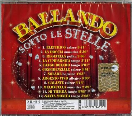 Ballando Sotto Le Stelle - CD Audio di Titti Bianchi