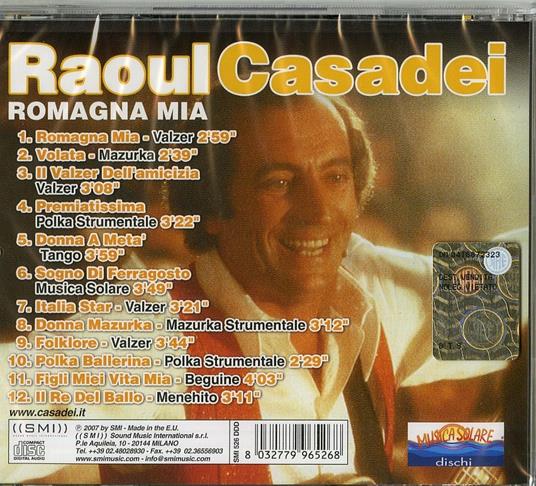Romagna Mia - CD Audio di Raoul Casadei - 2