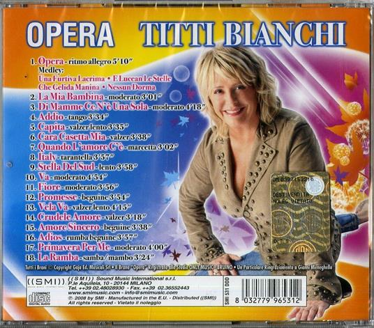 Opera - CD Audio di Titti Bianchi - 2
