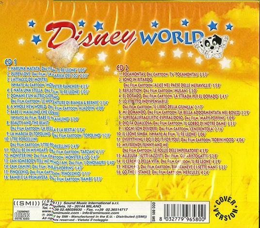 Disney World - CD Audio - 2