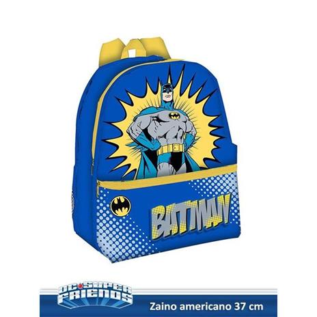 Batman. Zaino Americano 32 Cm