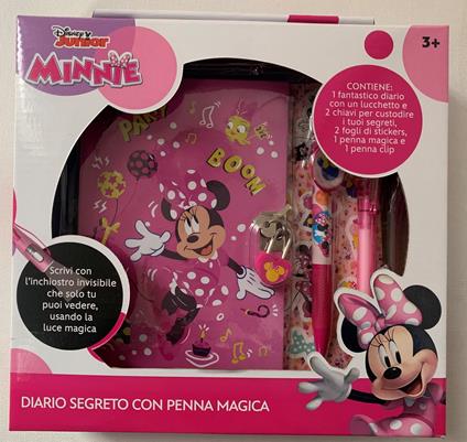 Diario segreto Minnie con penna magica