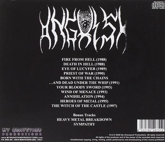 Rrr 1988 - 1997 - CD Audio di Anguish Force - 2