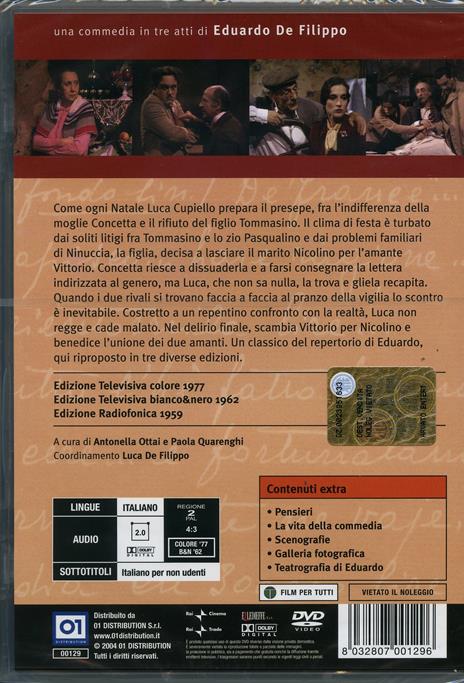 Natale in casa Cupiello. Collector's Edition (2 DVD) di Eduardo De Filippo - 2