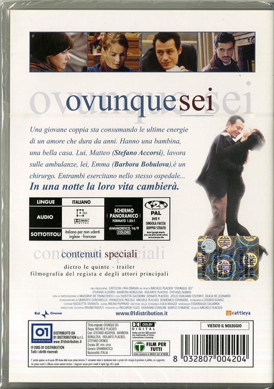 Ovunque sei di Michele Placido - DVD - 2