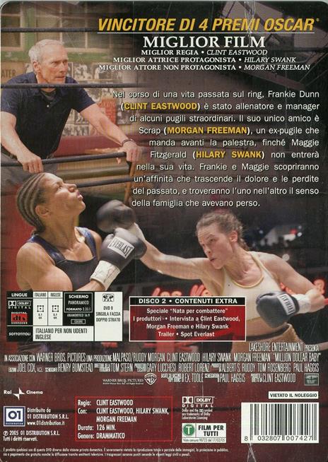 Million Dollar Baby (2 DVD)<span>.</span> Special Edition di Clint Eastwood - DVD - 2