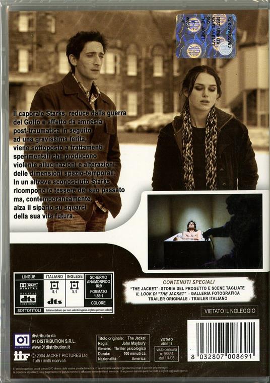 The Jacket di John Maybury - DVD - 2