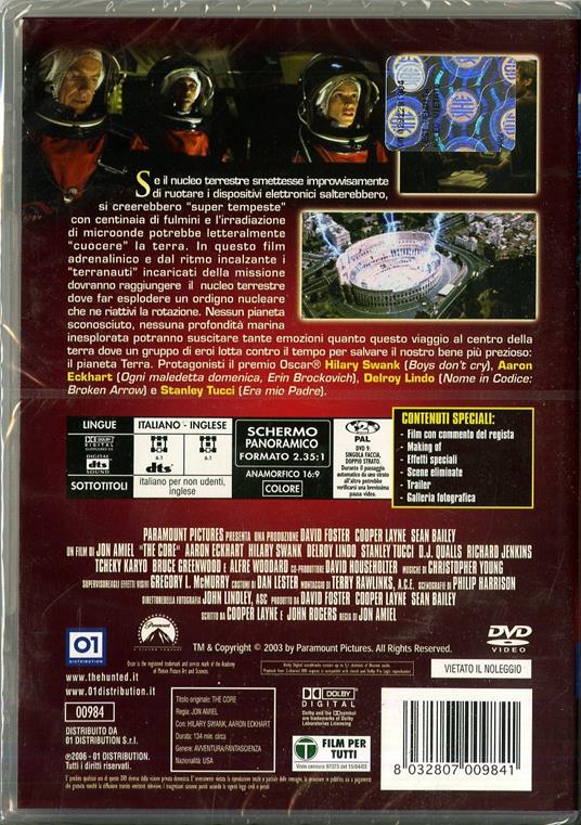 The Core di Jon Amiel - DVD - 2