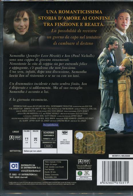 If Only di Gil Junger - DVD - 2