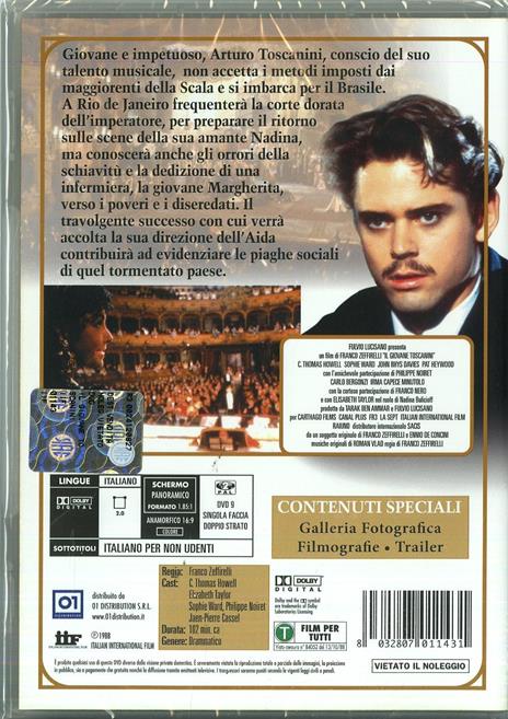 Il giovane Toscanini di Franco Zeffirelli - DVD - 2