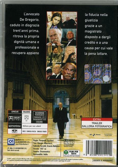 L' avvocato De Gregorio di Pasquale Squitieri - DVD - 2