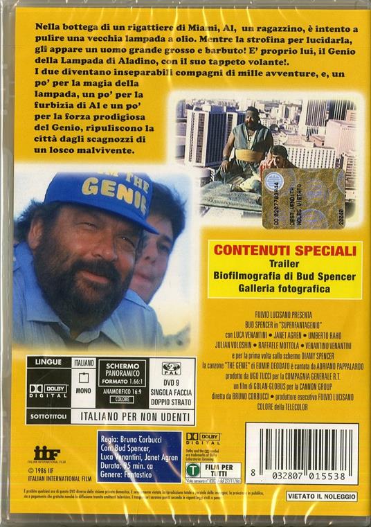 Superfantagenio di Bruno Corbucci - DVD - 2