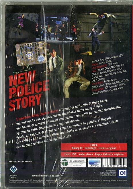New Police Story di Benny Chan - DVD - 2