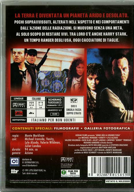 Anno 2053: la grande fuga di Monte Markham - DVD - 2