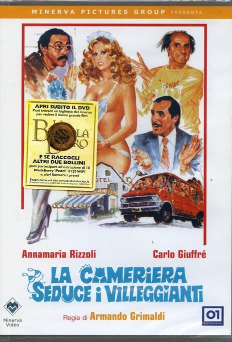 La cameriera seduce i villeggianti di Aldo Grimaldi - DVD - 2