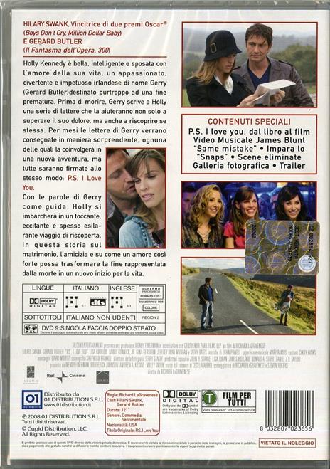 P.S. I love you di Richard LaGravenese - DVD - 2