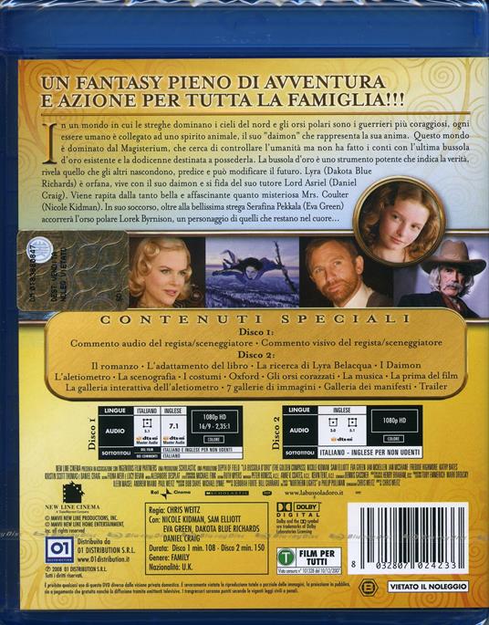 La bussola d'oro di Chris Weitz - Blu-ray - 2