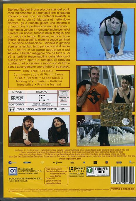 Non pensarci di Gianni Zanasi - DVD - 2
