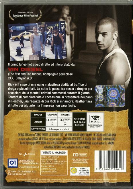 Strays di Vin Diesel - DVD - 2