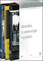 Marat Sade - La vedova allegra - Il pipistrello (3 DVD)