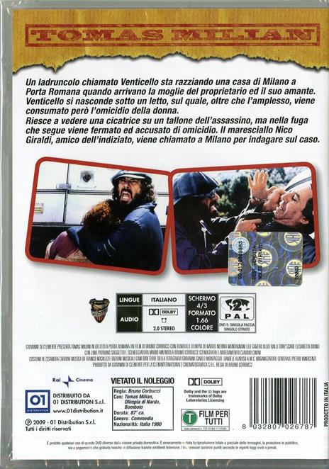 Delitto a Porta Romana di Bruno Corbucci - DVD - 2