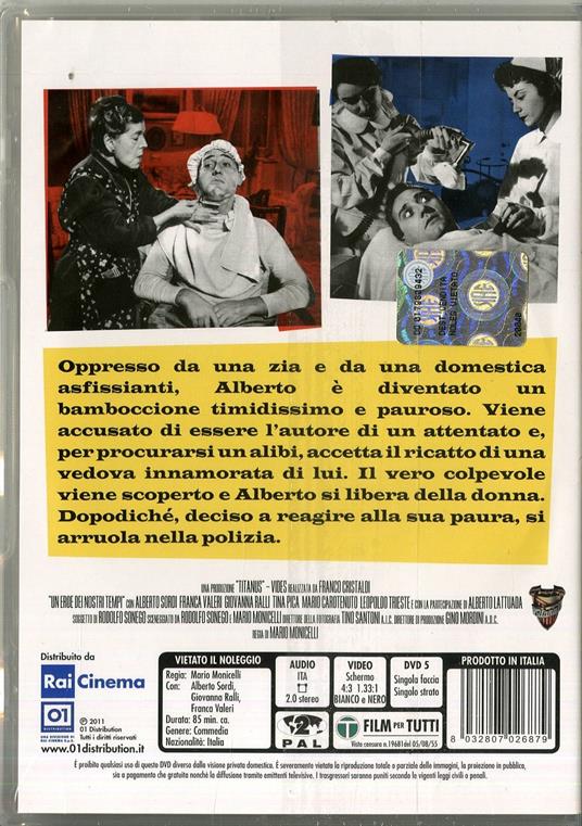 Un eroe dei nostri tempi di Mario Monicelli - DVD - 2